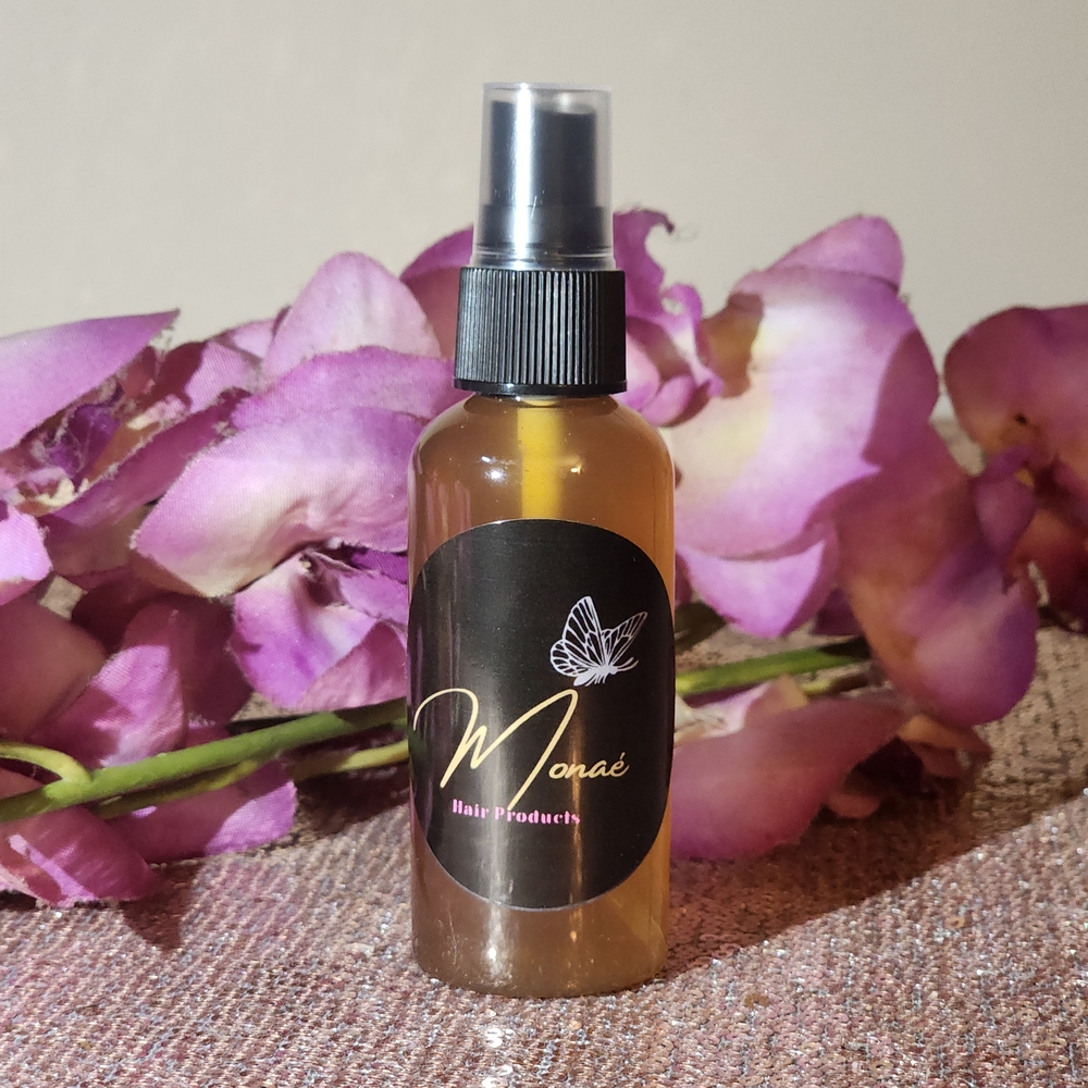 Handmade Natural Hair Growth Spray, Monaé Hair Products 2oz